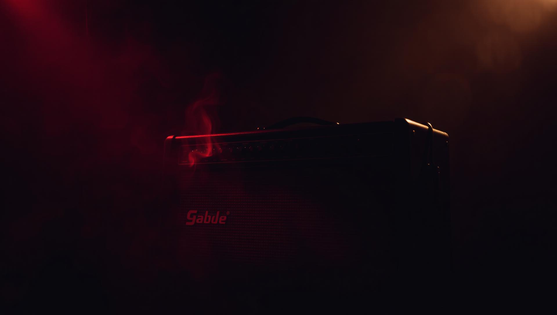 Atmosfera musical em vermelho